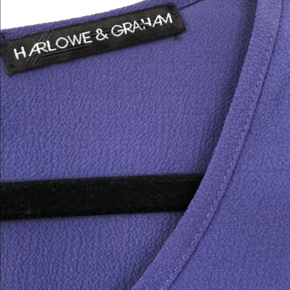 Harlowe & Graham peplum blouse - Picture 3 of 6